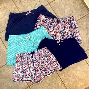 5 Pack Costco Pajama Shorts